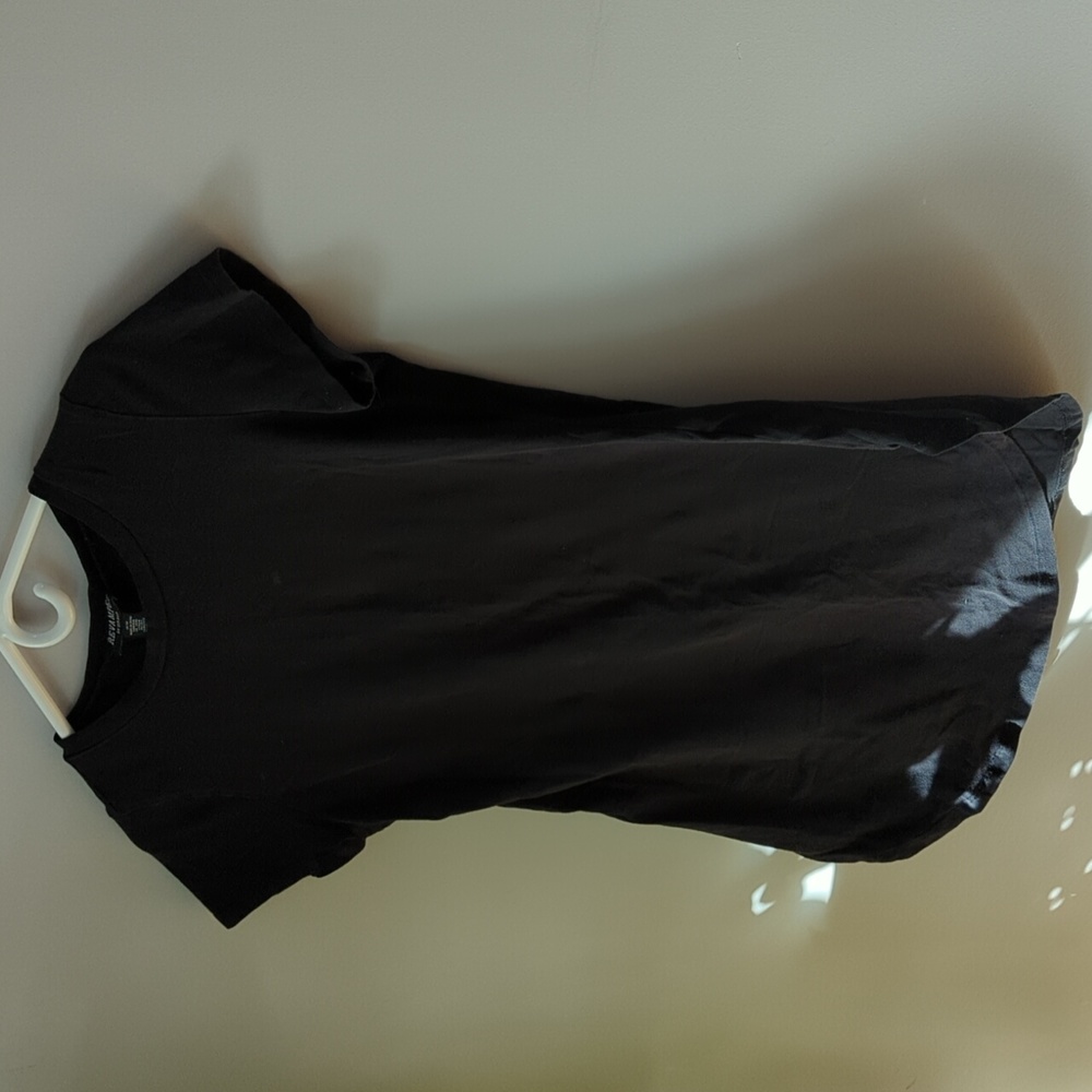 Long Revamped t-shirt in black - M